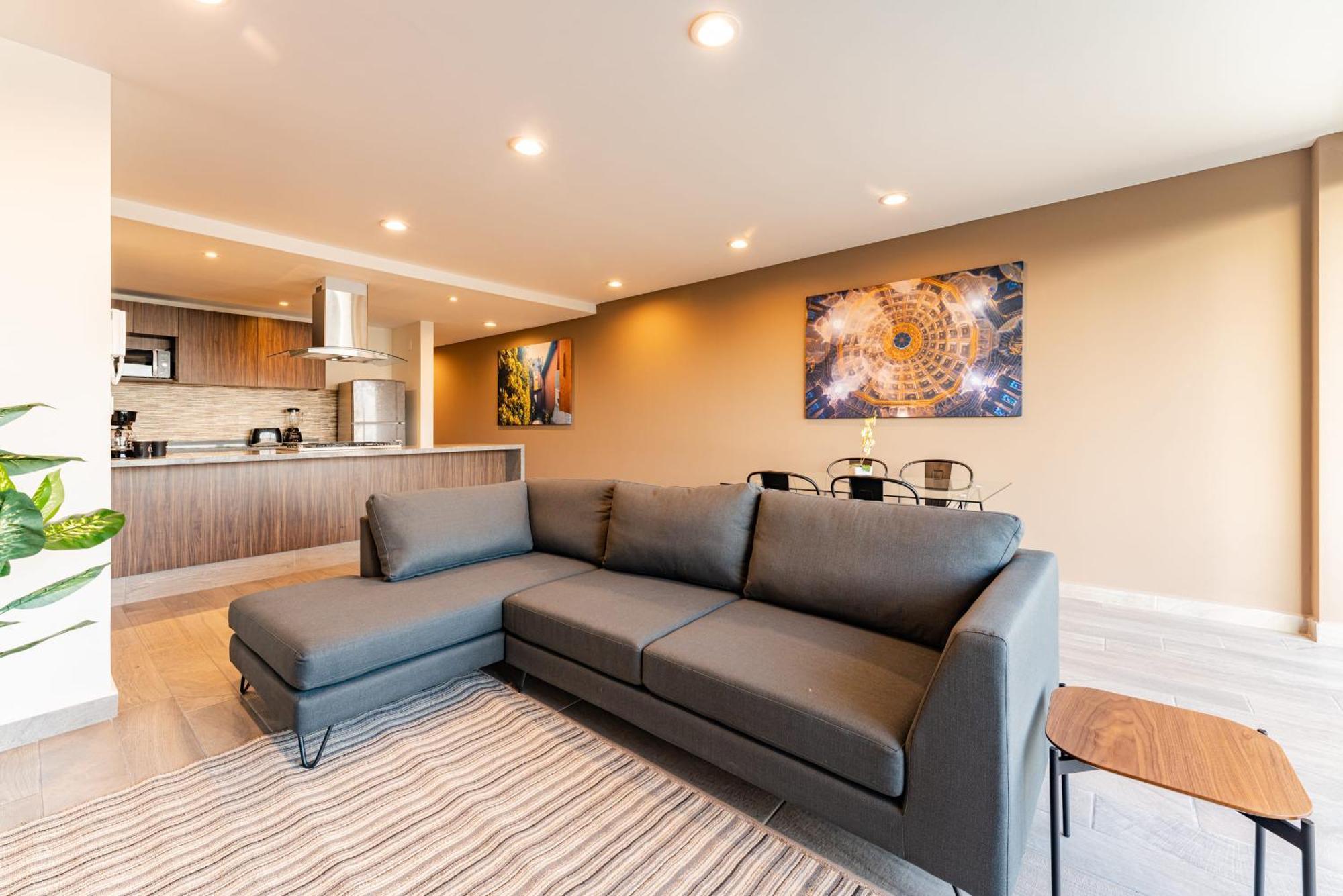 Roma Sur Apartments By Vh Kota Meksiko Bagian luar foto