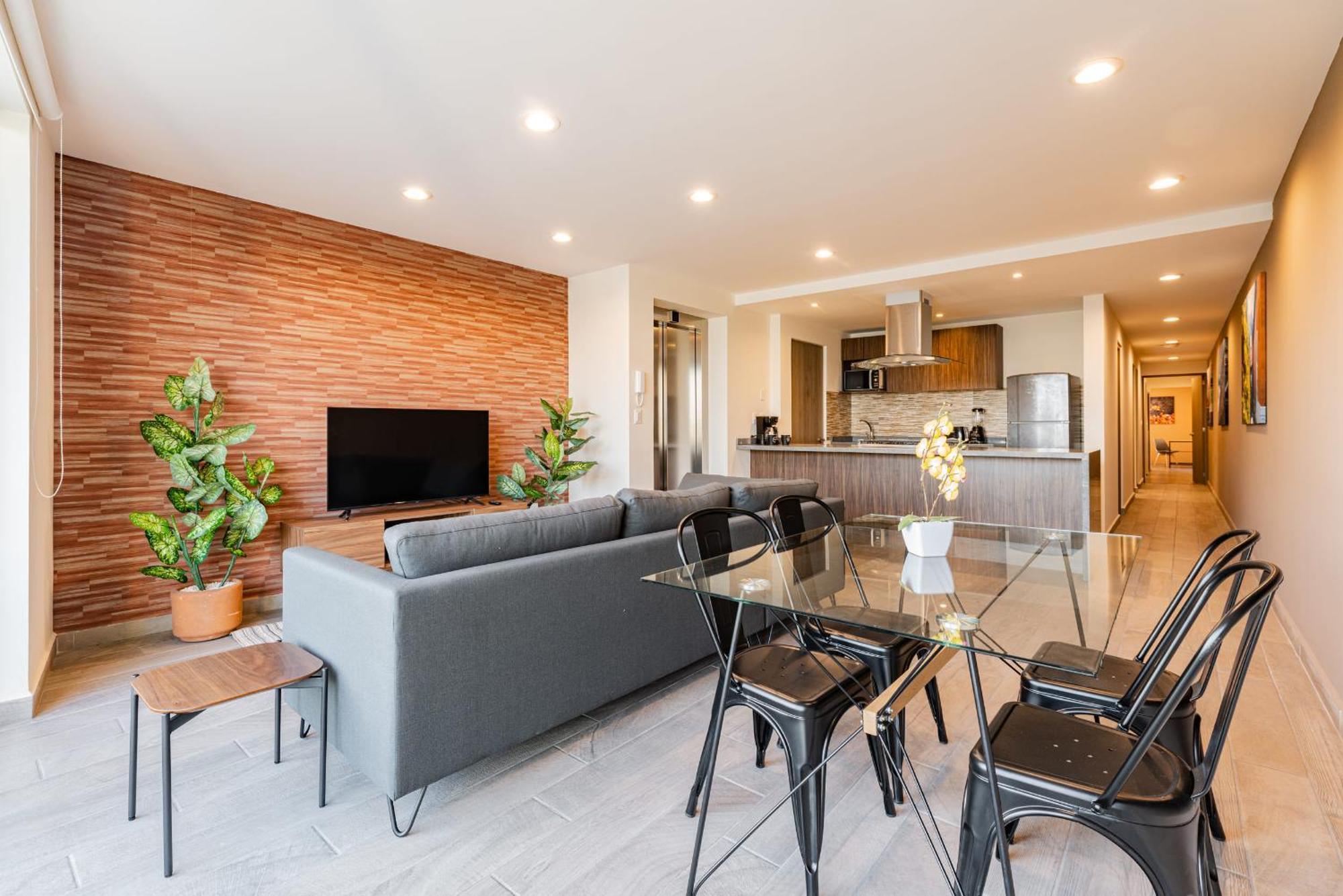 Roma Sur Apartments By Vh Kota Meksiko Bagian luar foto