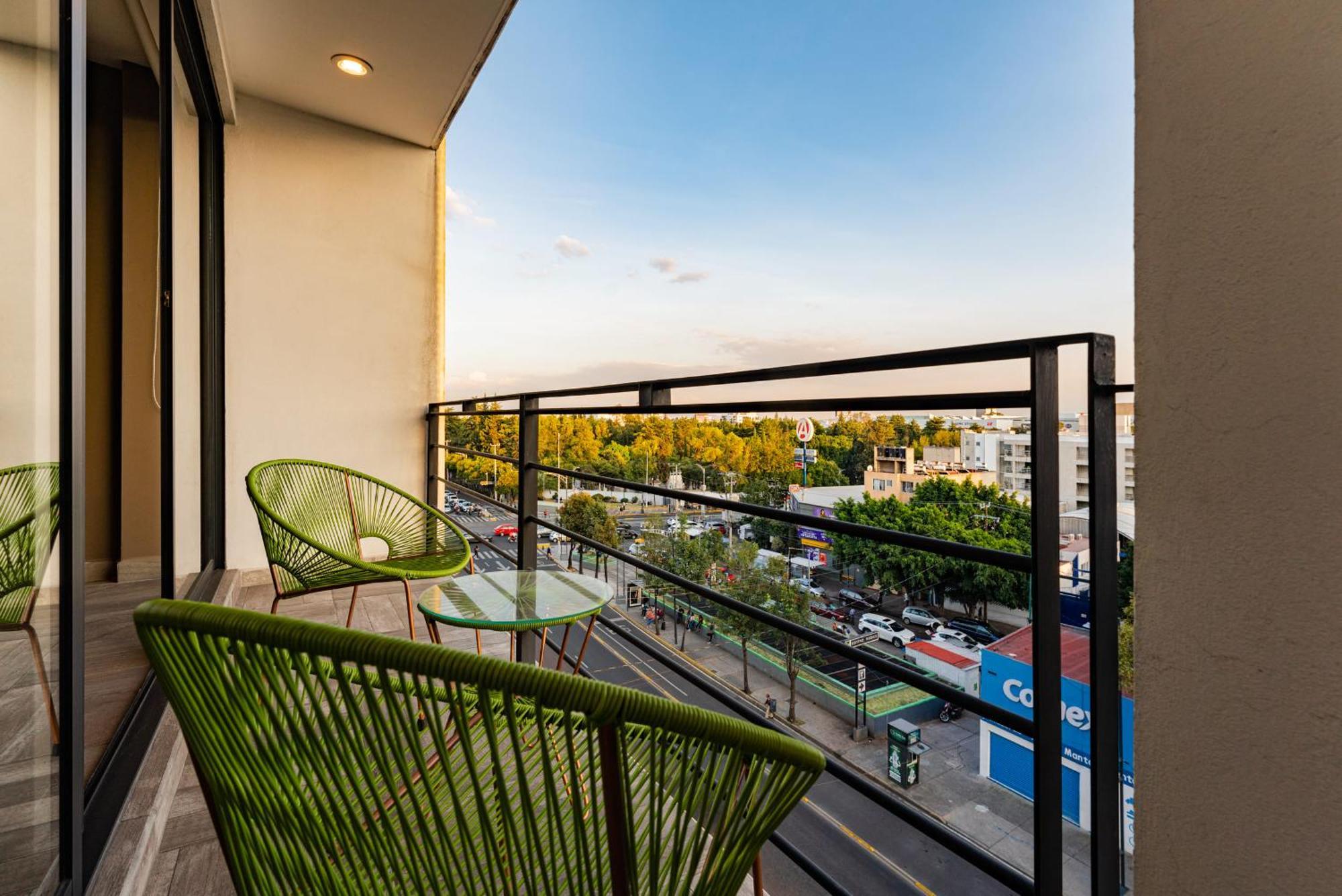 Roma Sur Apartments By Vh Kota Meksiko Bagian luar foto