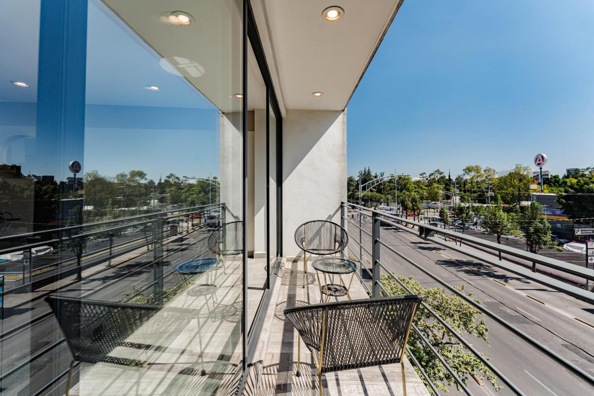Roma Sur Apartments By Vh Kota Meksiko Bagian luar foto