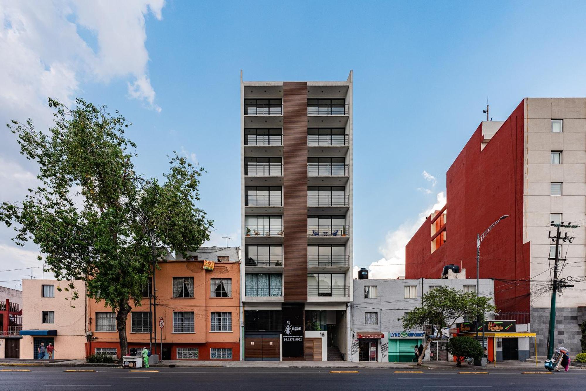Roma Sur Apartments By Vh Kota Meksiko Bagian luar foto